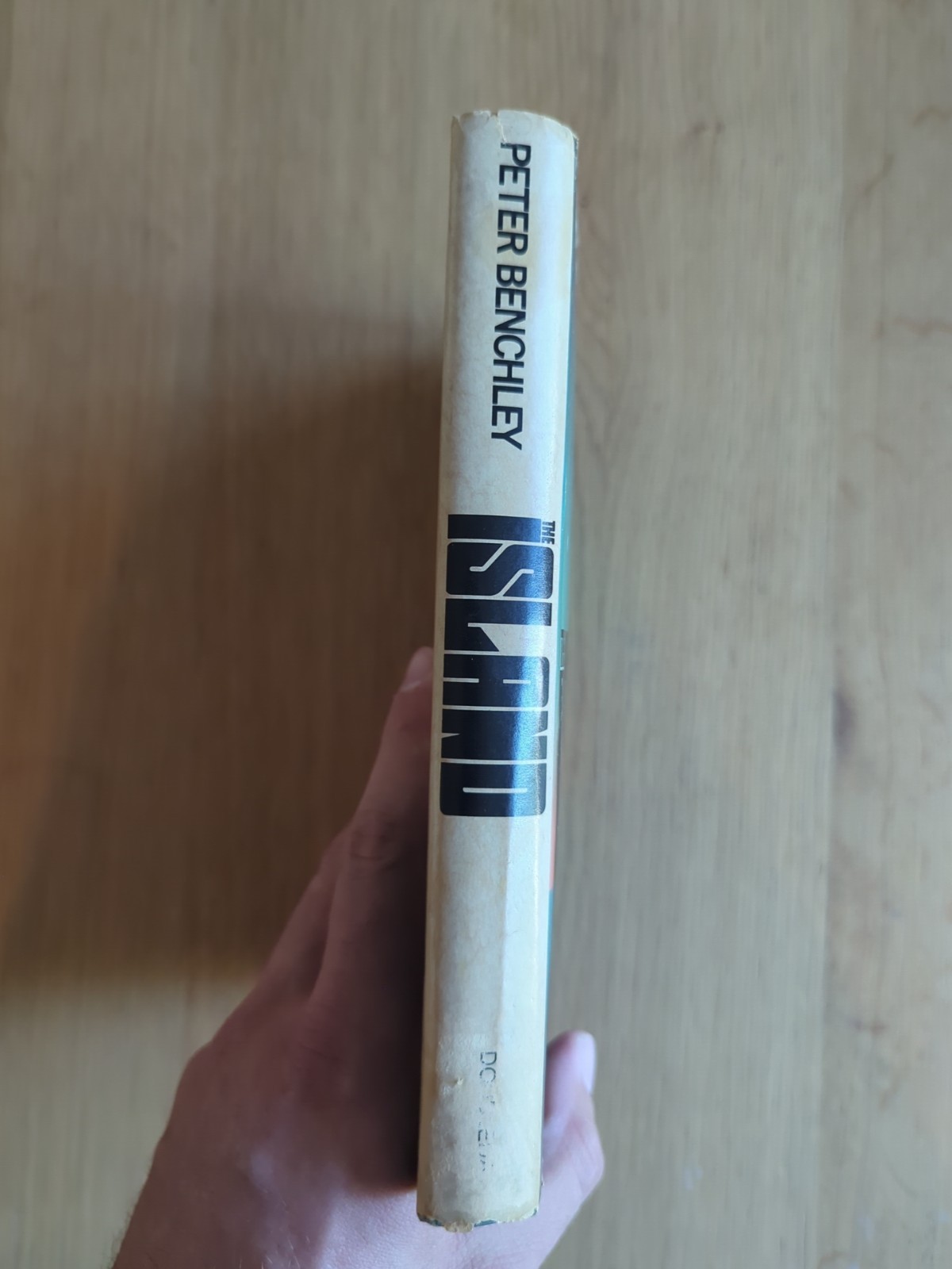 The Island by Peter Benchley 1979 Doubleday BCE Book Club Edition Crooked Spine