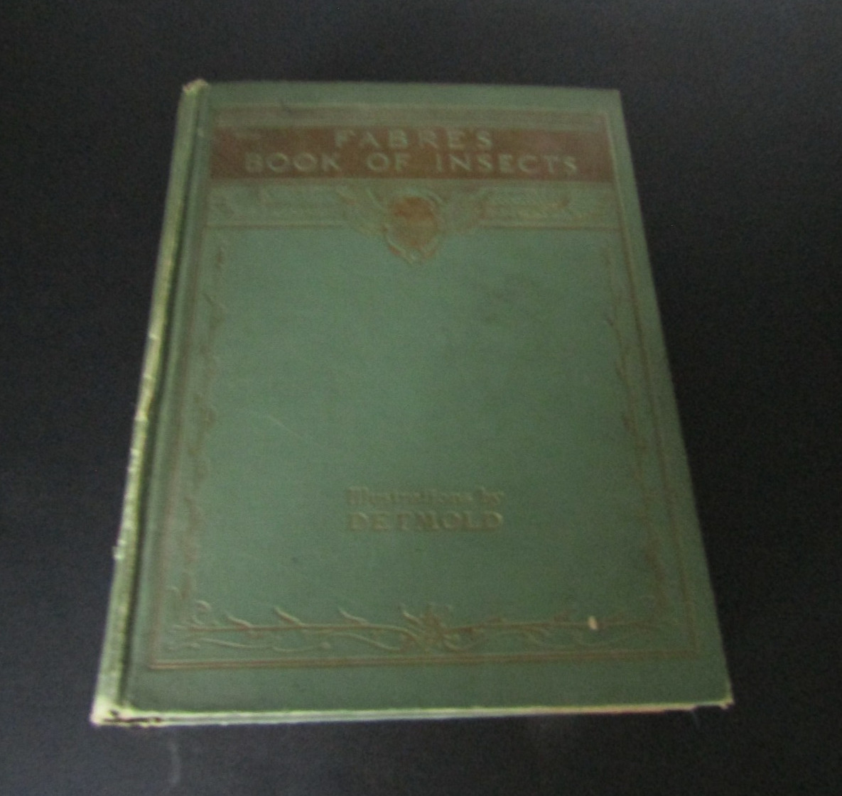 1921 Fabre’s Book of Insects Illustrated 1st Edition RARE