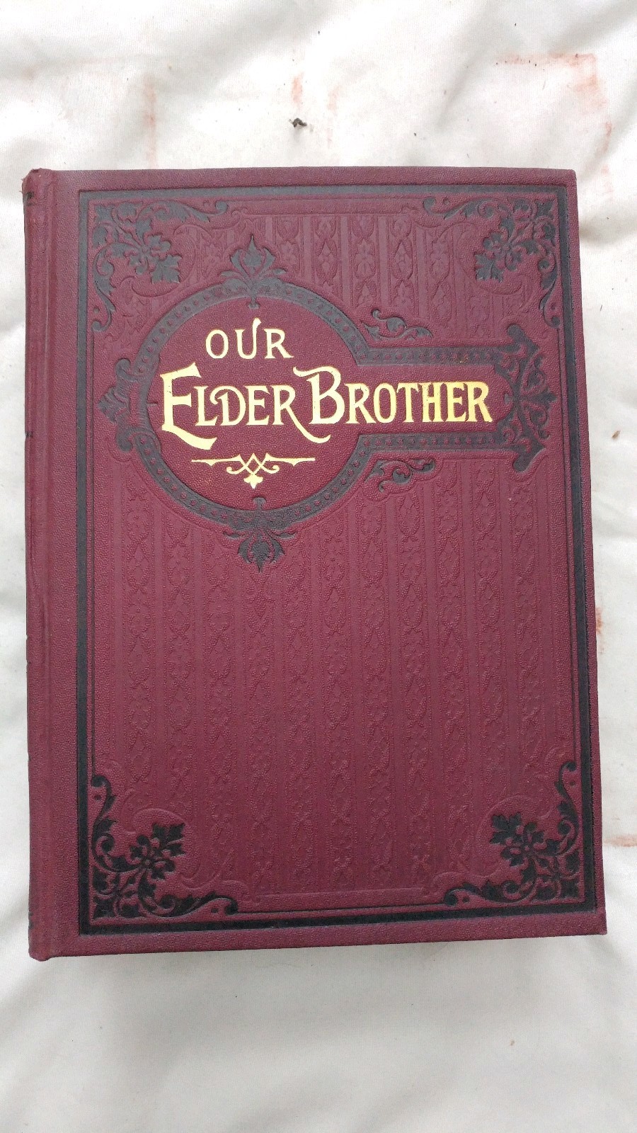 Our Elder Brother E.P. Tenney 1899 Life of Jesus Christ Hardcover