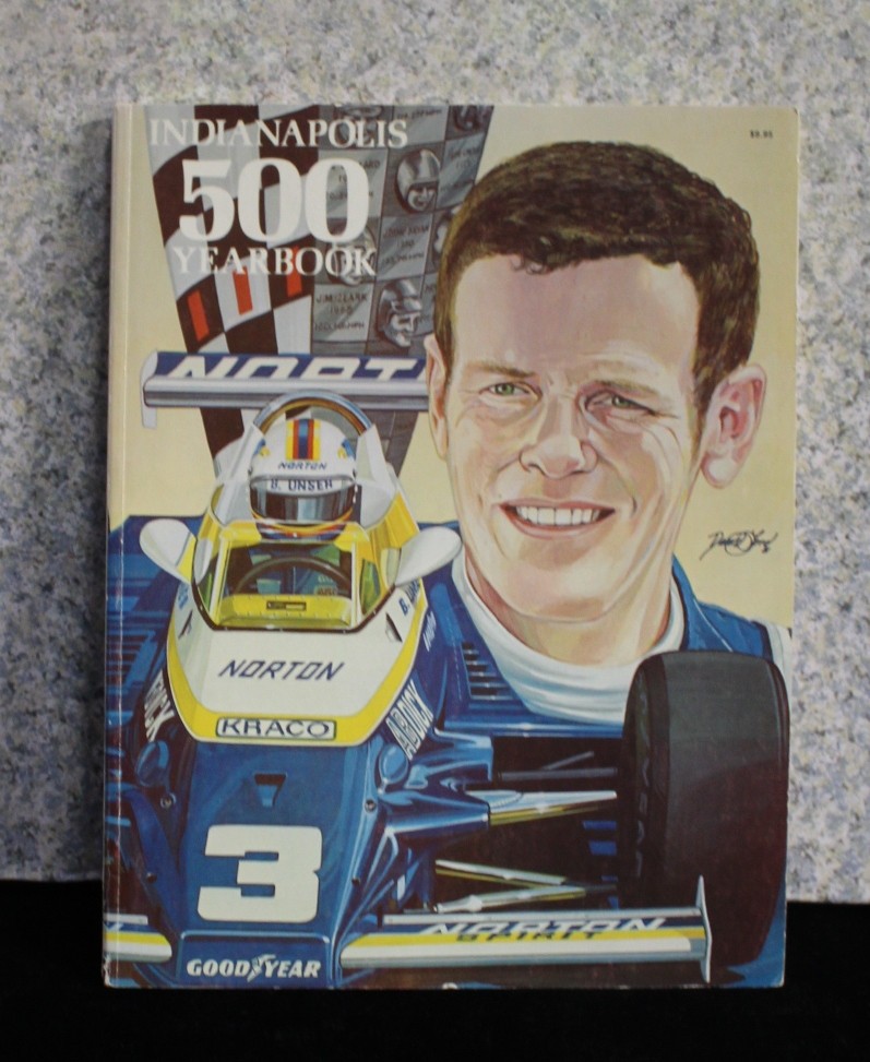 1981 Indianapolis 500 Yearbook Carl Hungness Bobby Unser Penske Racing