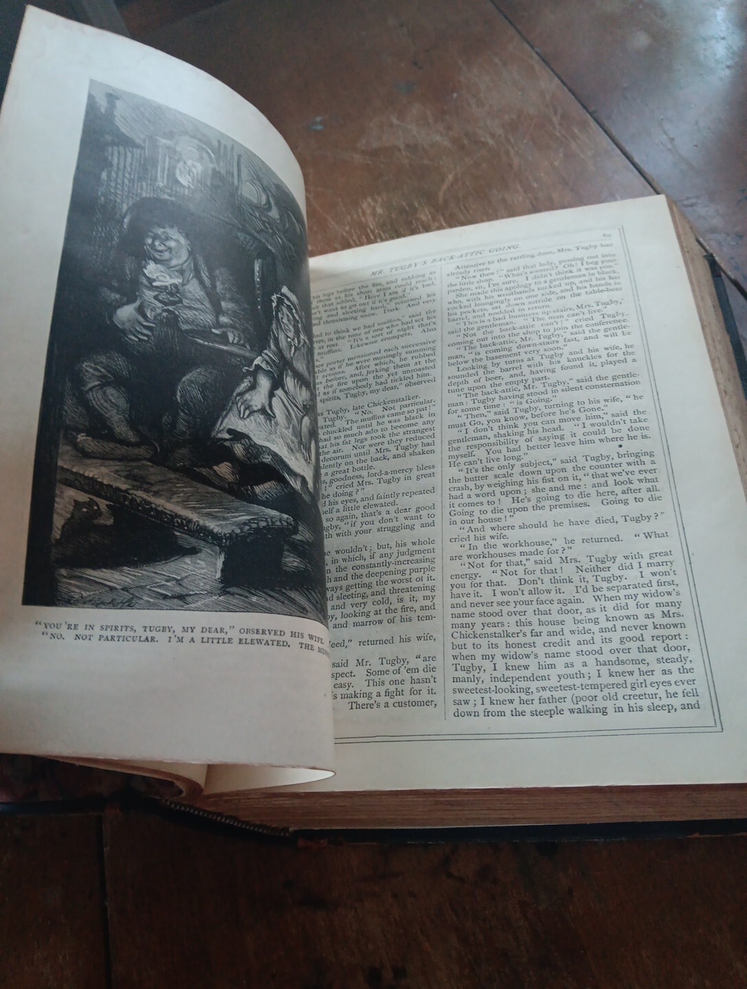 Christmas Books by Charles Dickens late 1800s Chapman And Hall Barnard Illustrat