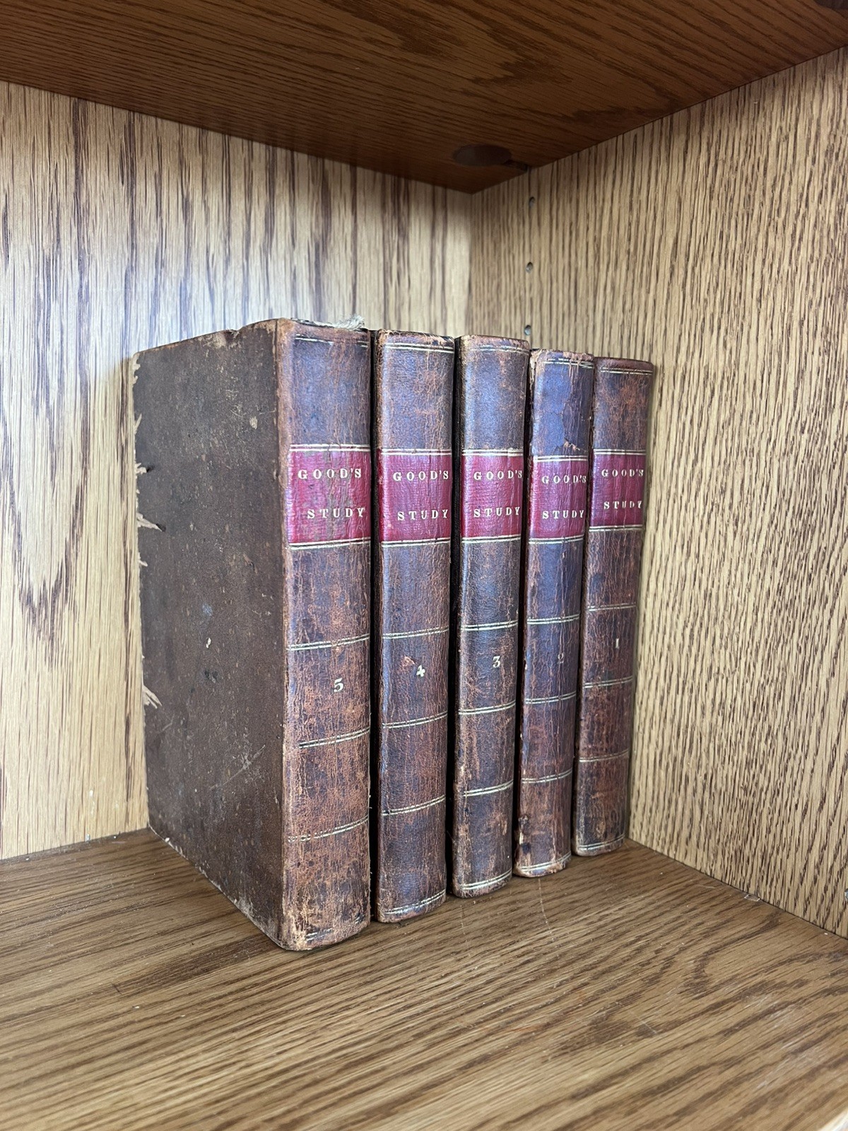 1827 5Vol The Study Of Medicine John Mason Good Fifth Edition