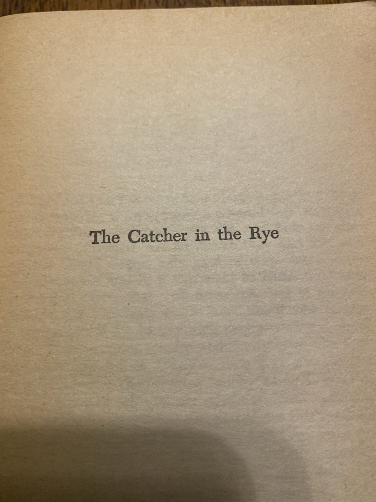The Catcher in the Rye – J.D. Salinger – 1976 44th Bantam Books Paperback