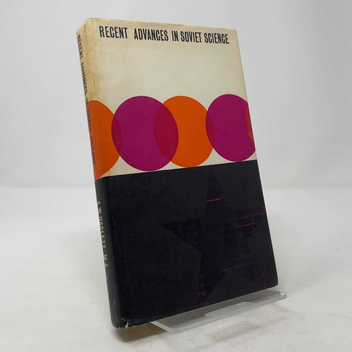 Recent Advances in Soviet Science by A. W. Haslett HC Book Club Very Good 1961