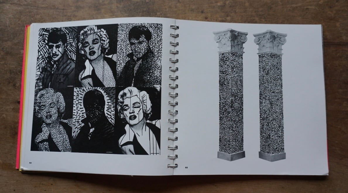 Keith haring “ Tony Shafrazi Gallery 1982 “ Exhibition Catalog Made in USA