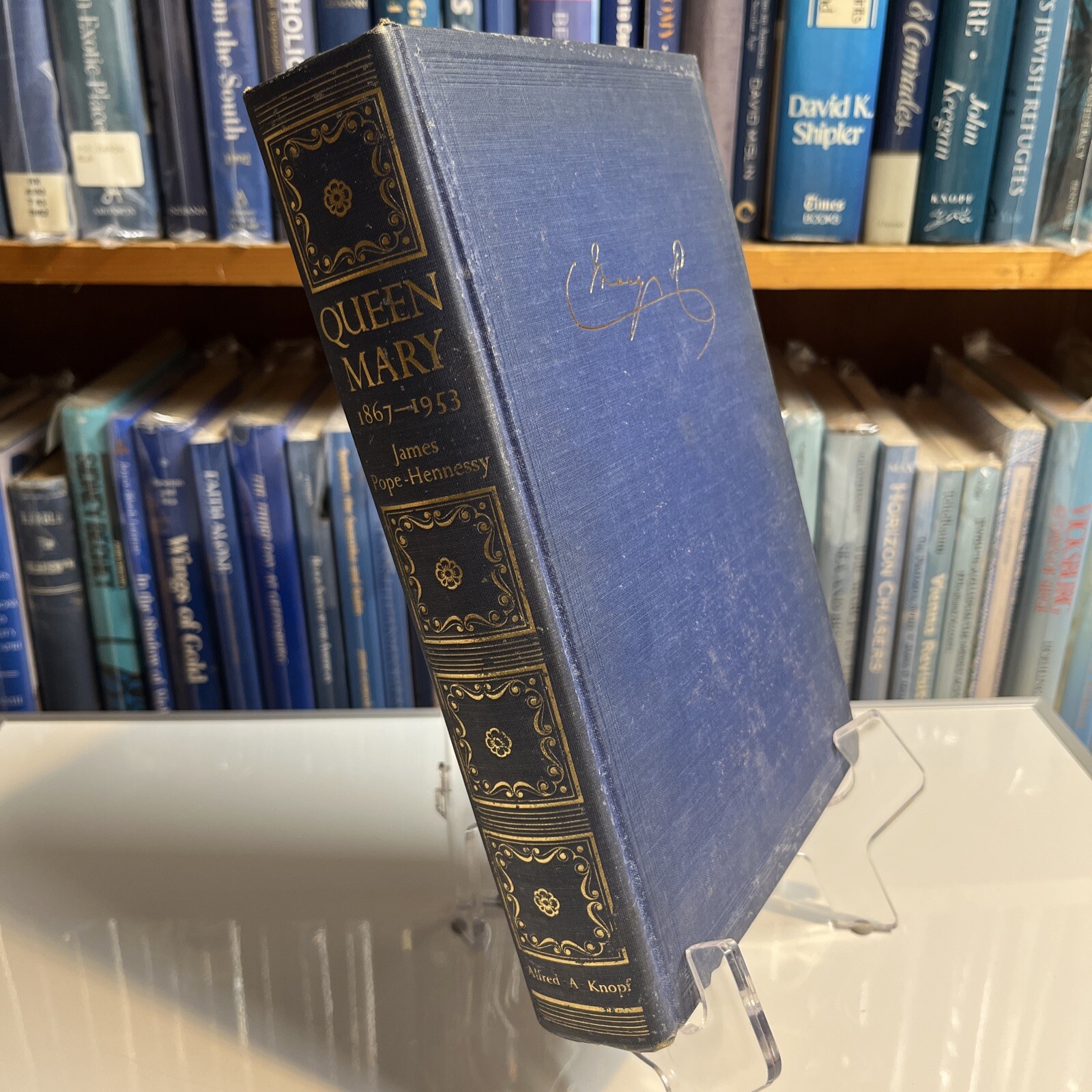 Queen Mary 1867 – 1953, By James Pope-Hennessy, 1960, HC, 1st American Edition