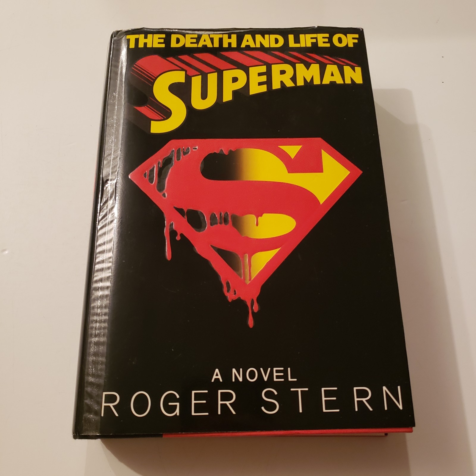 1st Edition VTG 1993 The Death and Life of Superman Roger Stern First HC Novel