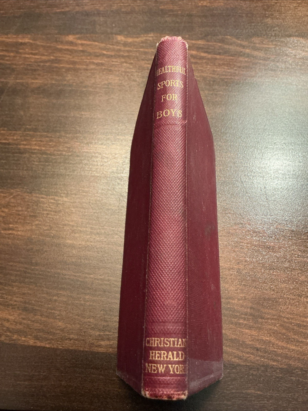 Healthful Sports For Boys By Alfred Rochefort edited By T. Waters Hardcover 1910