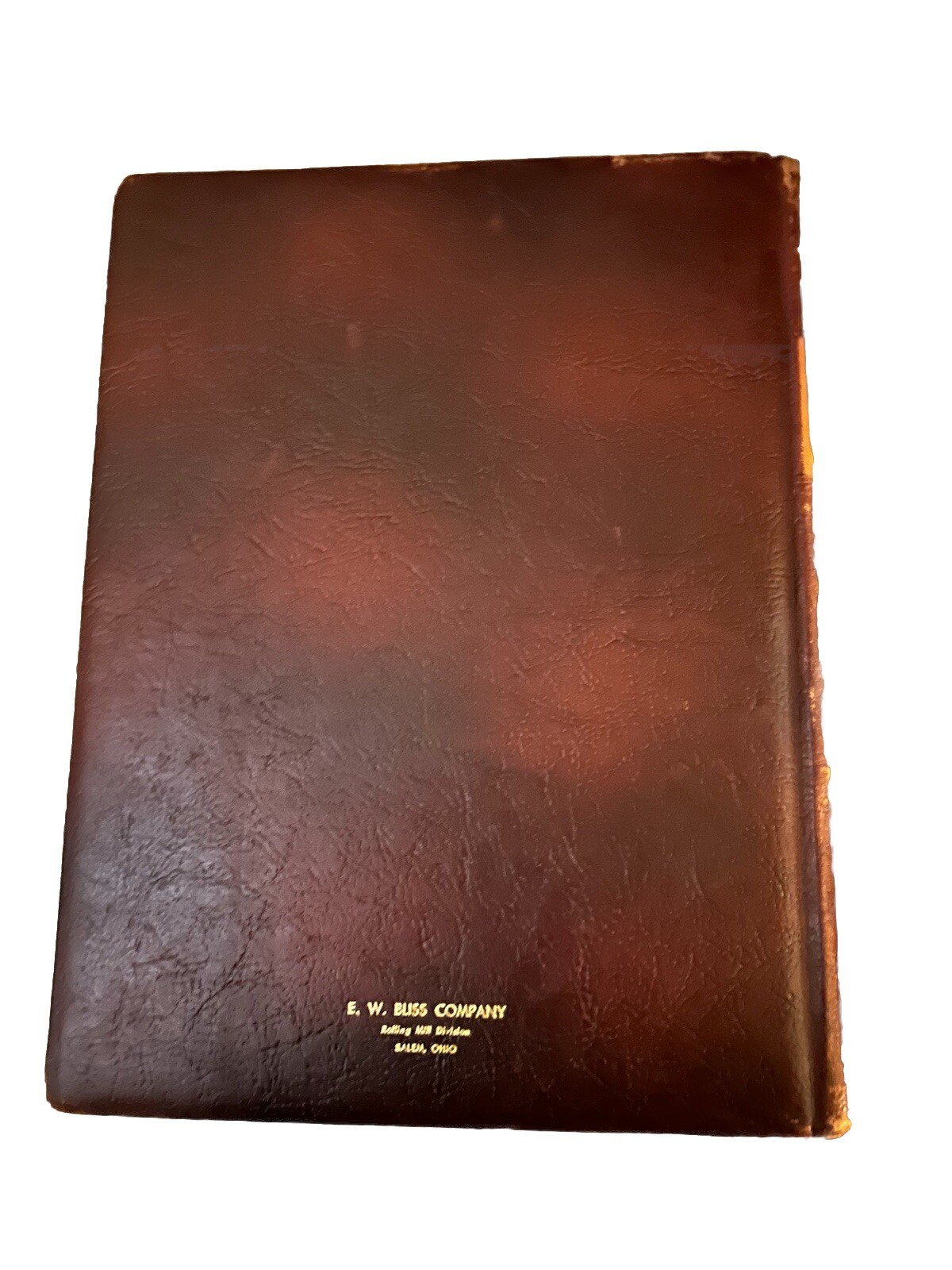 Pictorial History Of American Sports Book by F.C. Schoen 1952 Leather Bound Vtg