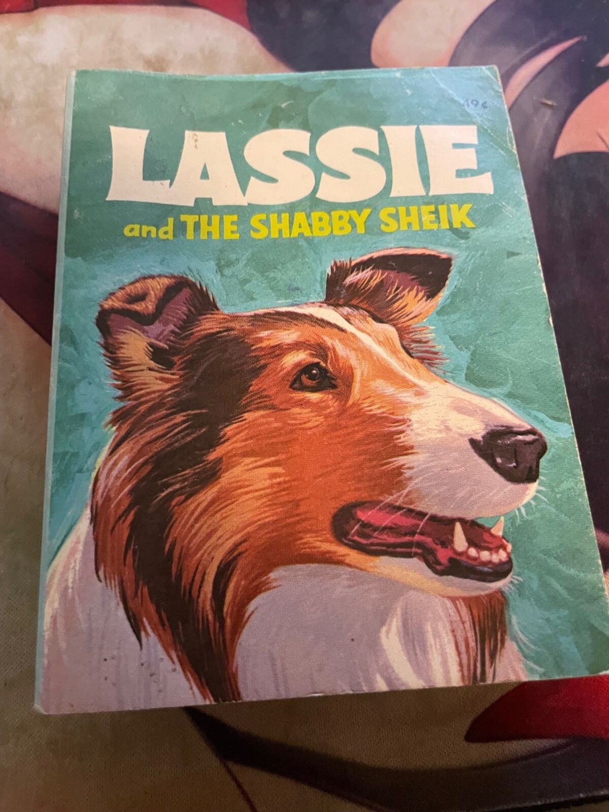 Lassie and the Shabby Sheik by George S. Elrick, 1968 Whitman BIG LITTLE BOOK
