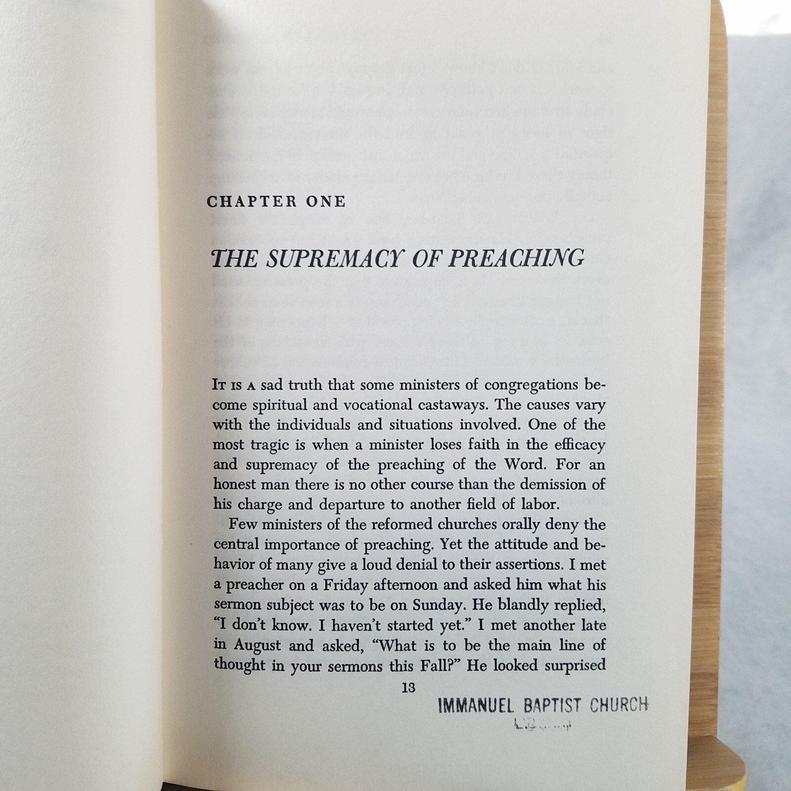 Dynamic Preaching – 1955 Hardcover by James W. Clarke