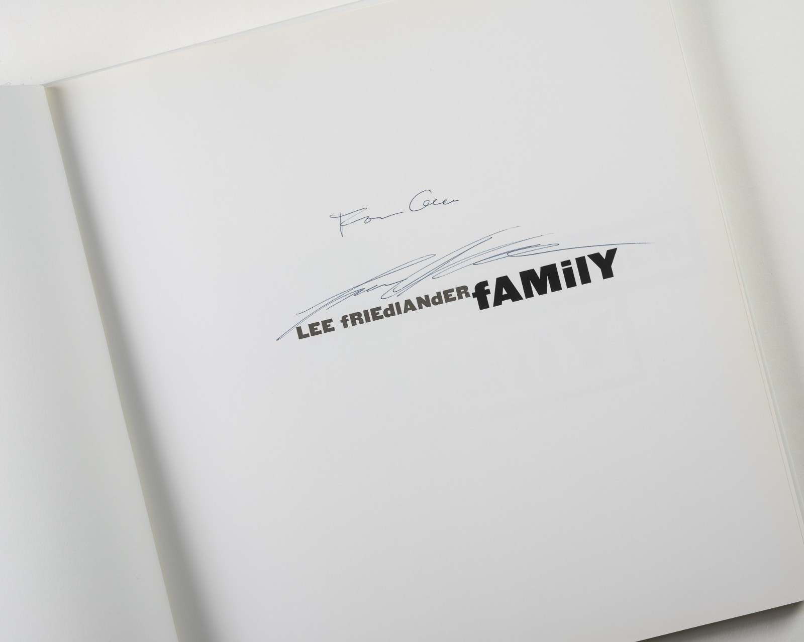 Lee Friedlander – Family (Signed)
