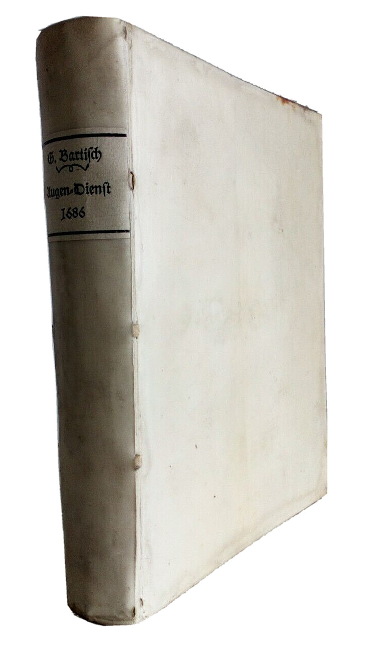 ? George Bar Table: OPHTHALMODULEIA – EYE SERVICE. 2 edition. 1686 Sulzbach RARE!