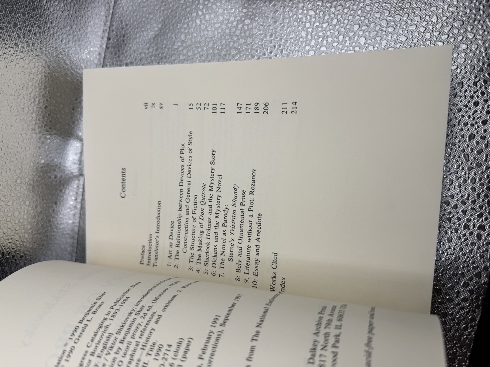 1st Paperback Edition/2nd Printing „Theory of Prose“ Viktor Shklovsky 1991 Sher