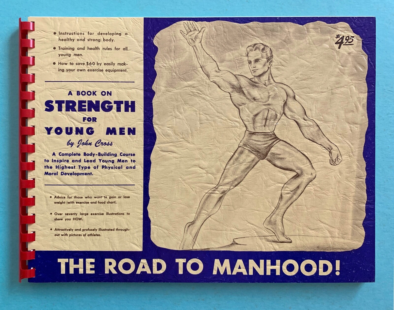 THE ROAD TO MANHOOD body-building course / exercises health rules for young men