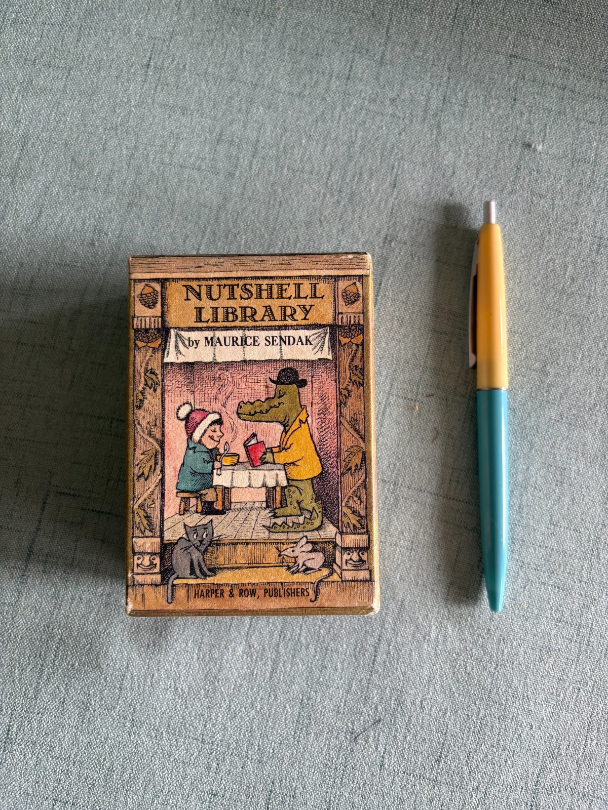 Maurice Sendak Nutshell Library- 1962 1st Edition Mini Box Set of 4 Books