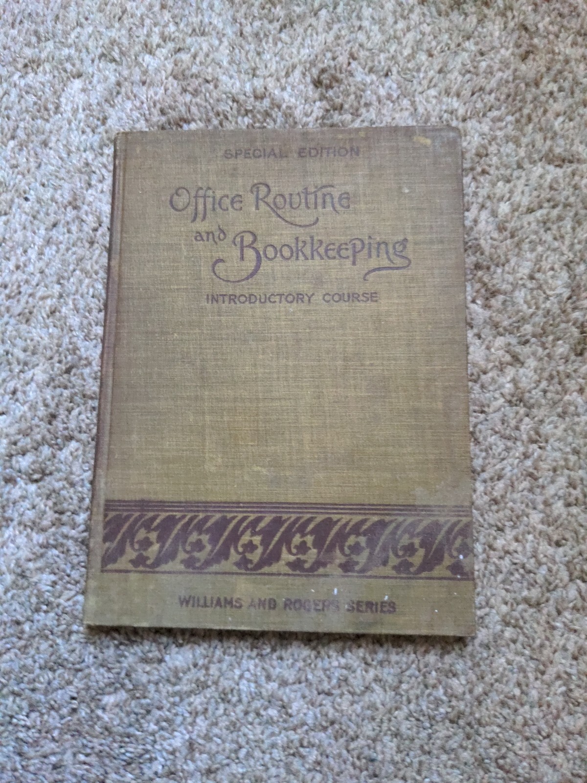Office Routine And Bookkeeping Introductory Course By George W. Scwartz 1897