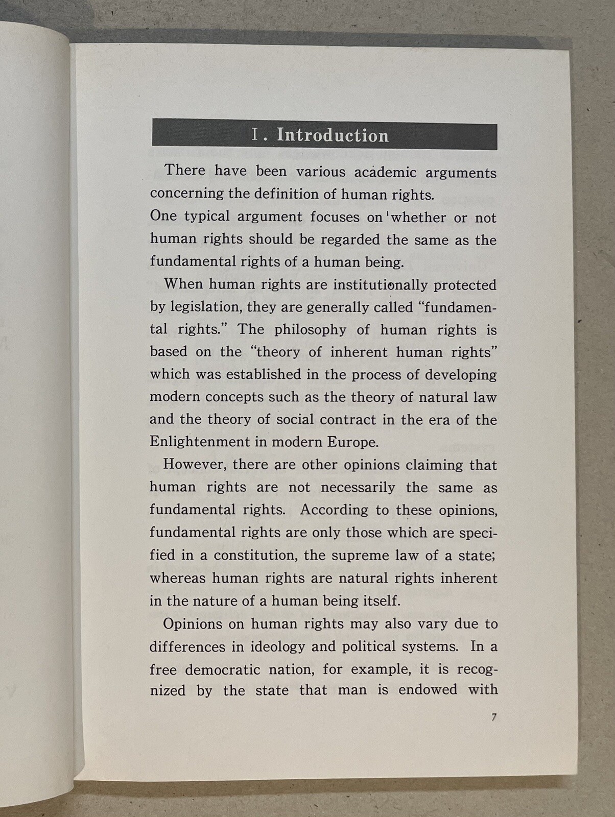1992 English Korea book – The Human Rights Situation In North Korea