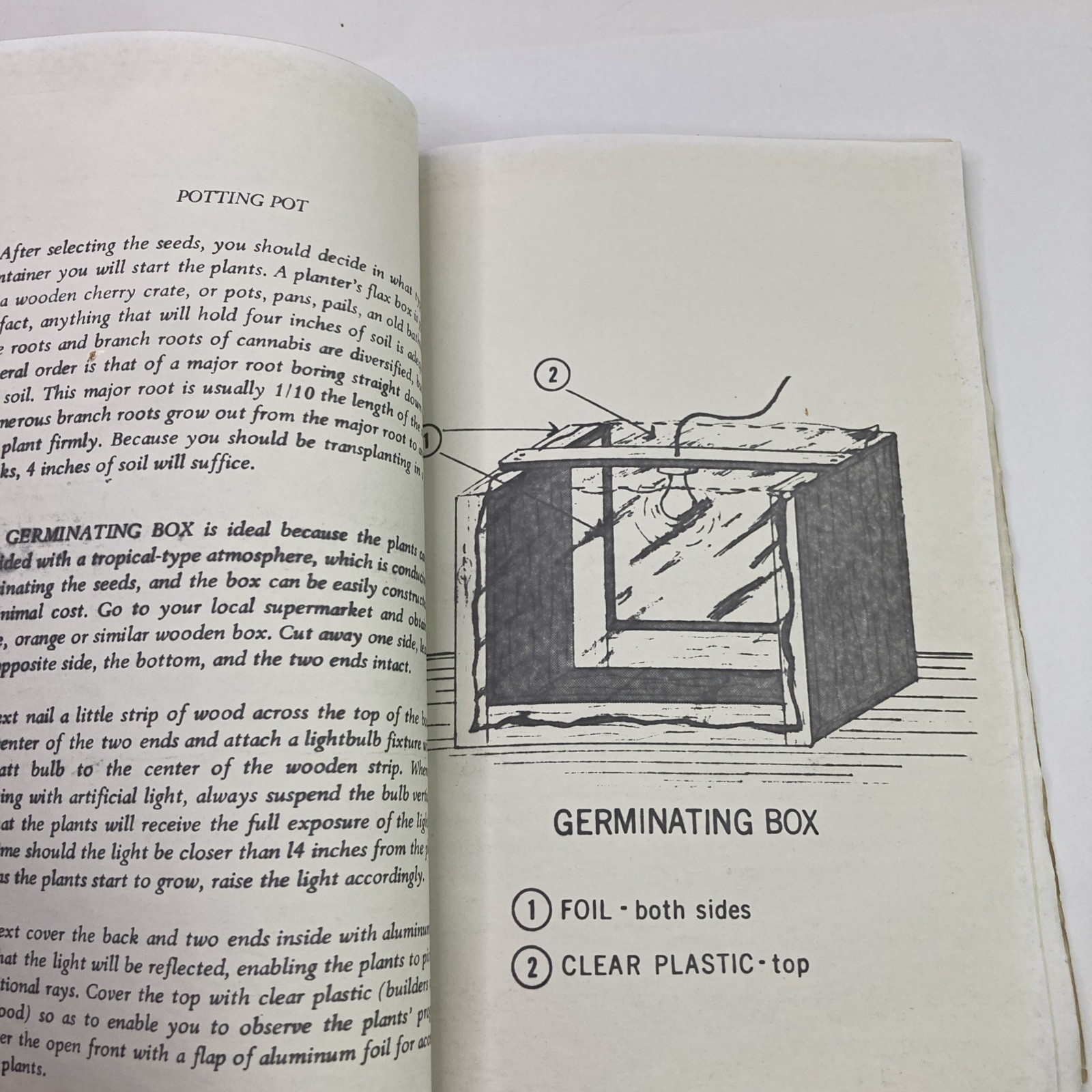 VNTG The Complete Guide to Growing Marijuana by Dave Fleming 1970 Peace Press