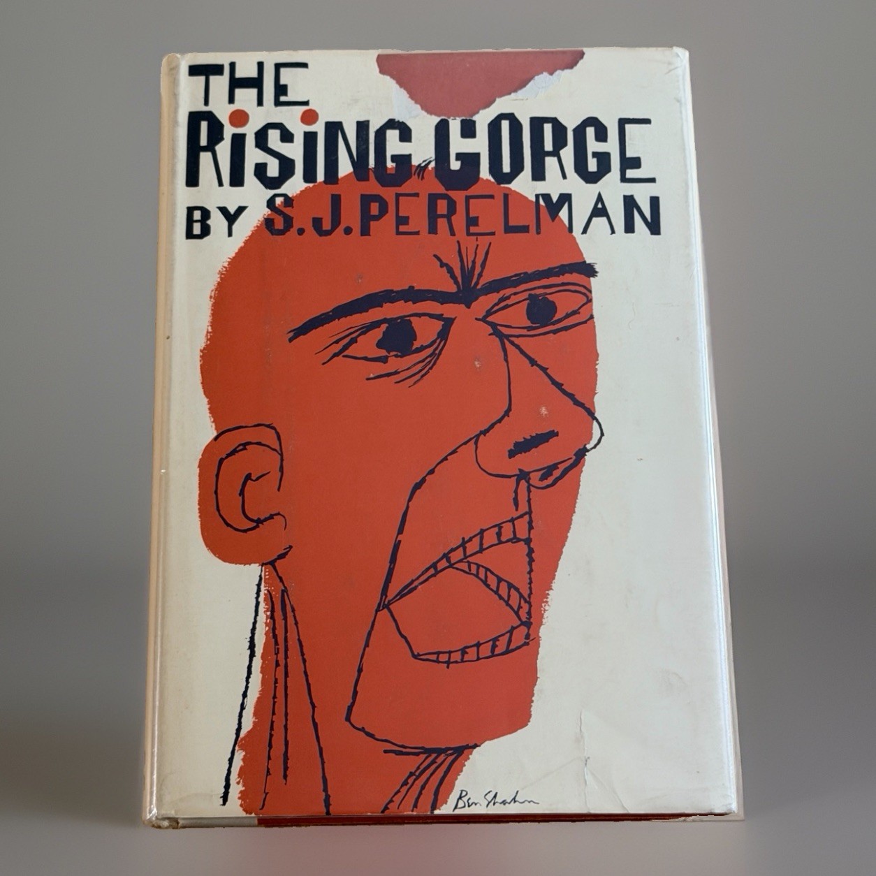 1961 The Rising Gorge S J Perelman First Printing HC DJ Simon & Schuster