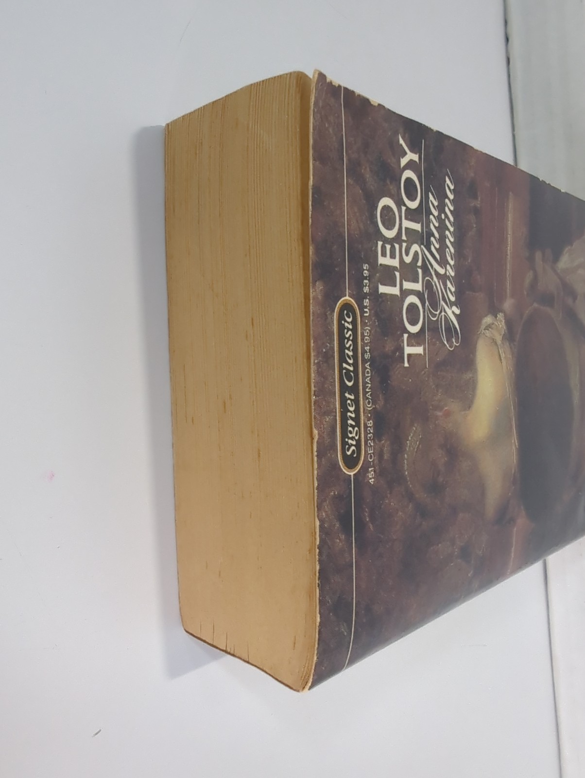 ANNA KARENINA by Leo Tolstoy ~ Vintage 1980 Signet Classic Paperback Book Vtg