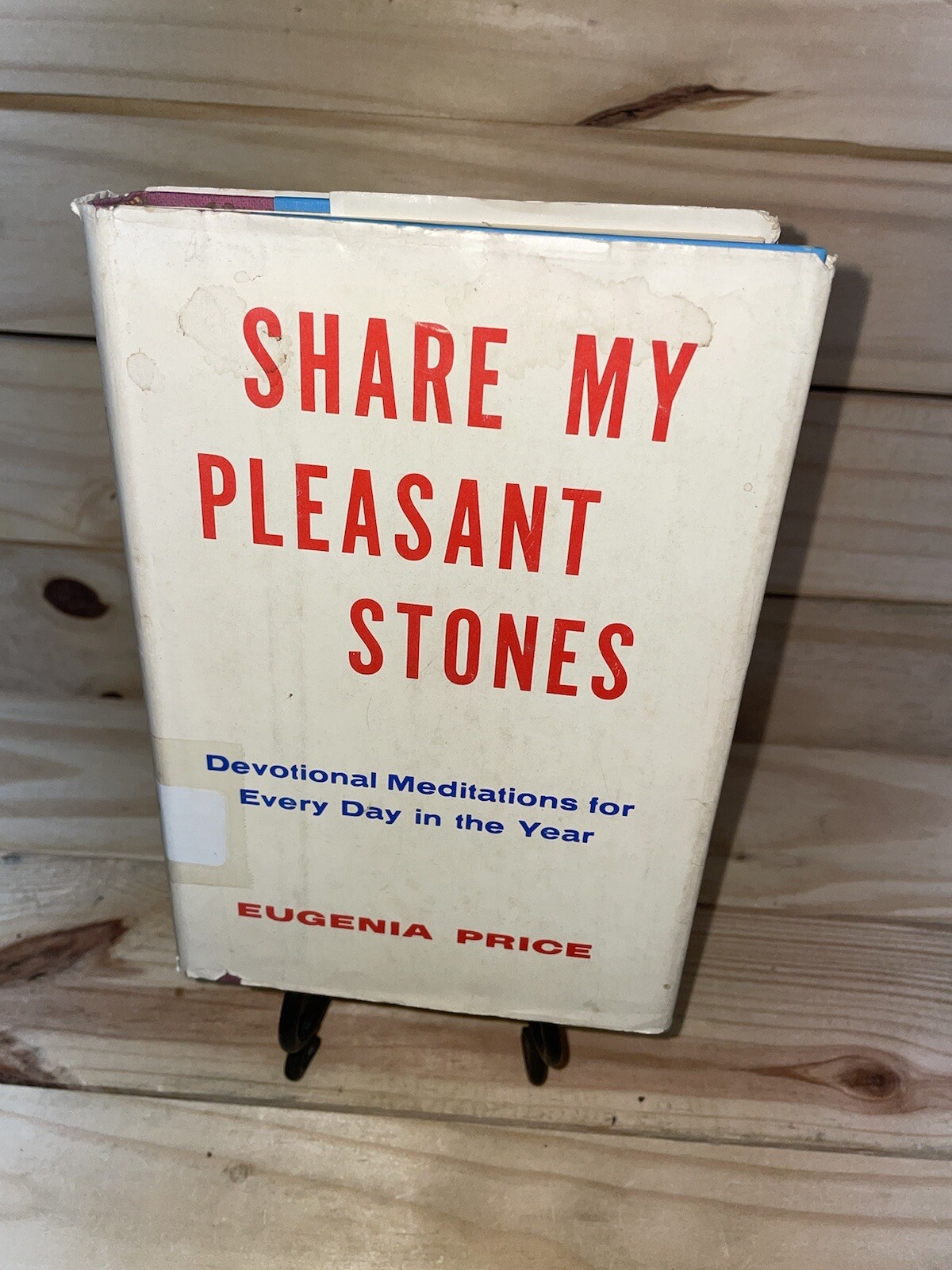 Share My Pleasant Stories By Eugenia Price Devotional Meditations HCDJ 1969 A29