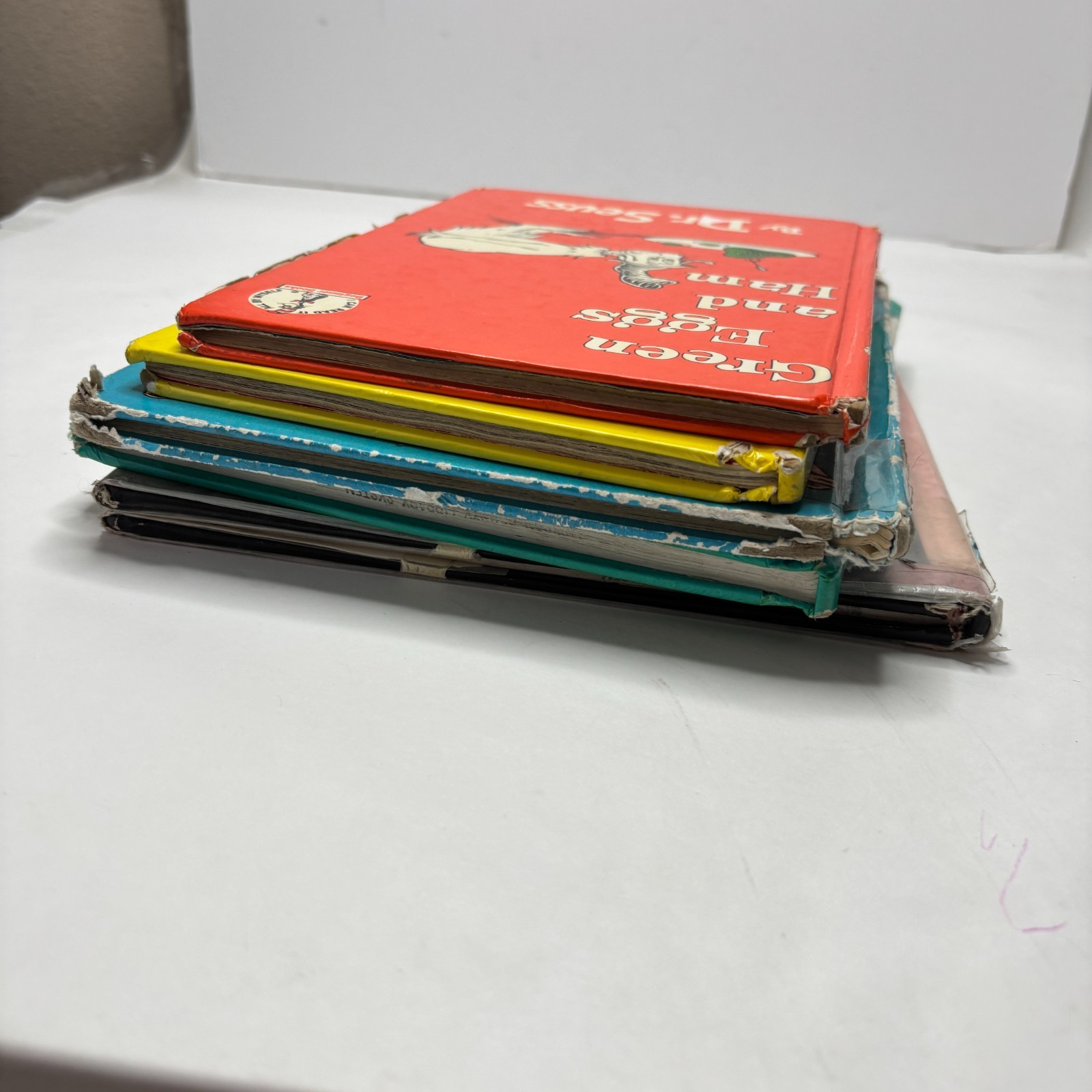 VTG Dr Seuss Books HC Lot ’38 500 Hats of Bartholomew Cubbins 1st Ed etc POOR