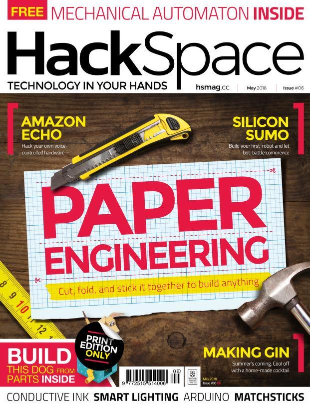 HACK SPACE MAGAZINE 55 Choice Issue Collection On USB Flash Drive
