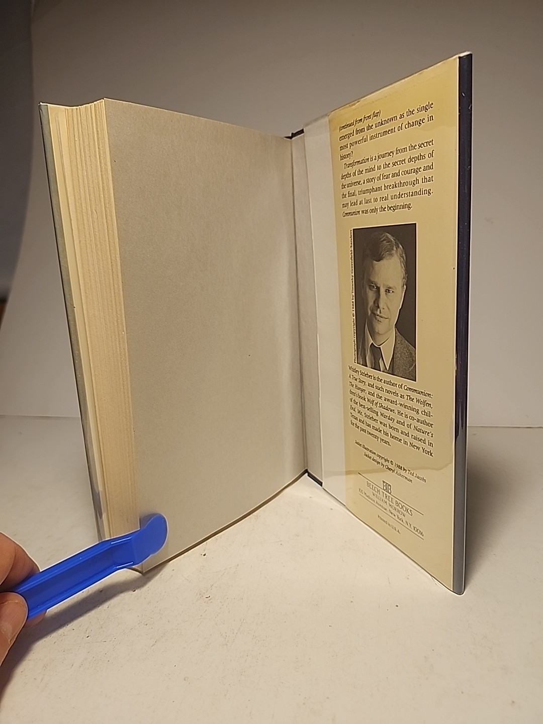 Aliens, Signed, Transformation, by Whitley Strieber, Stated First 1988 HCDJ