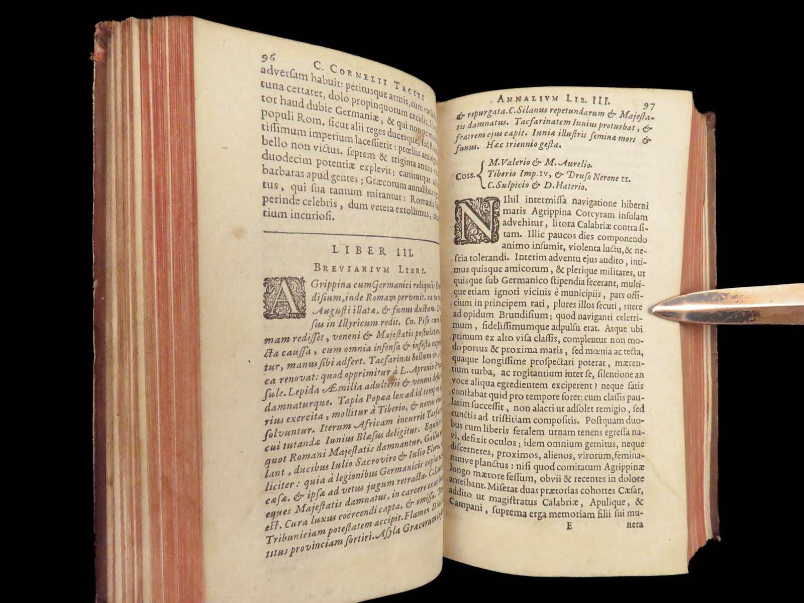 1640 TACITUS 1ed Annals Histories Roman Empire Nero ROME Justus Lipsius Grotius