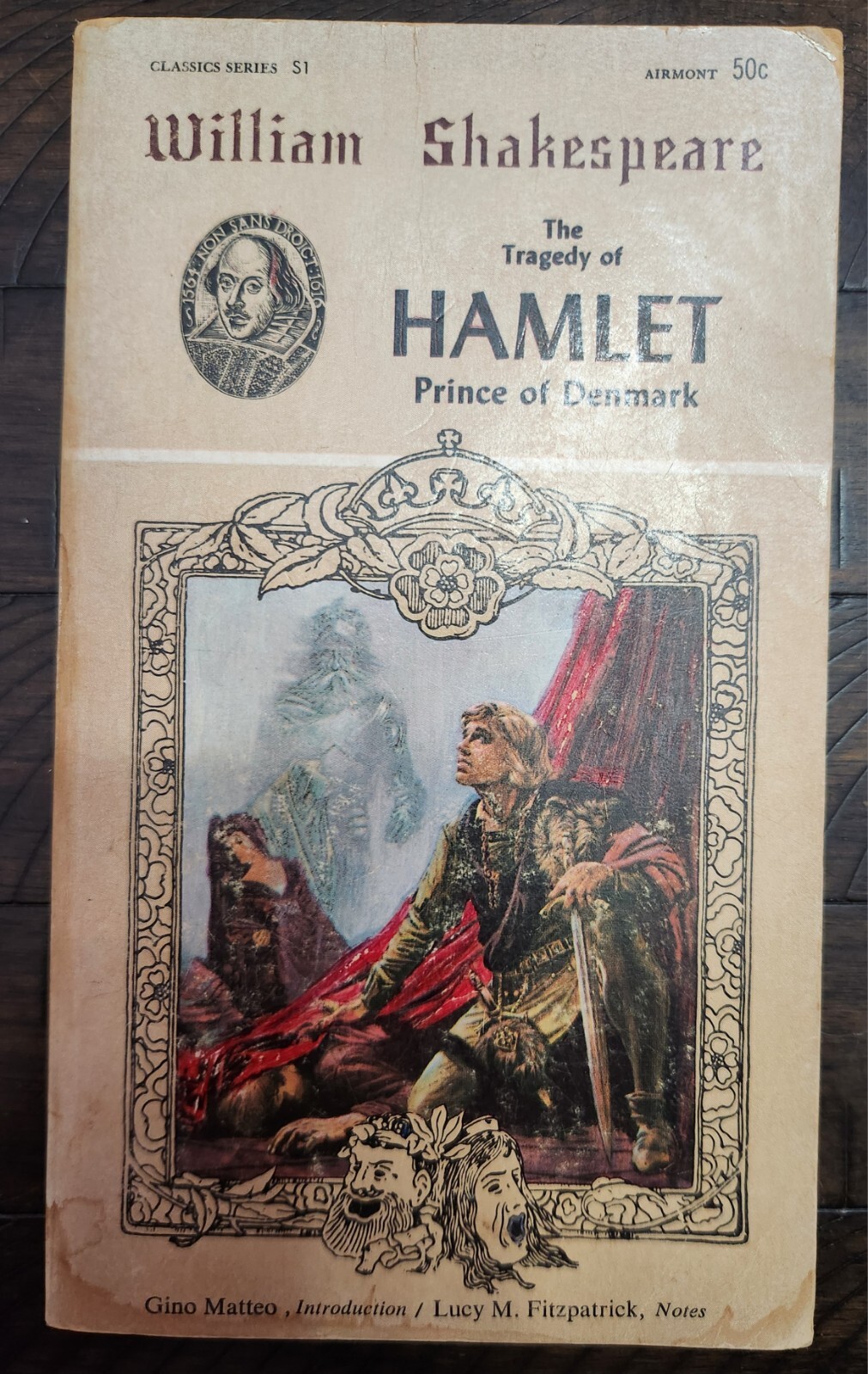 William Shakespeare The Tragedy of Hamlet the Prince of Denmark Airmont Classics
