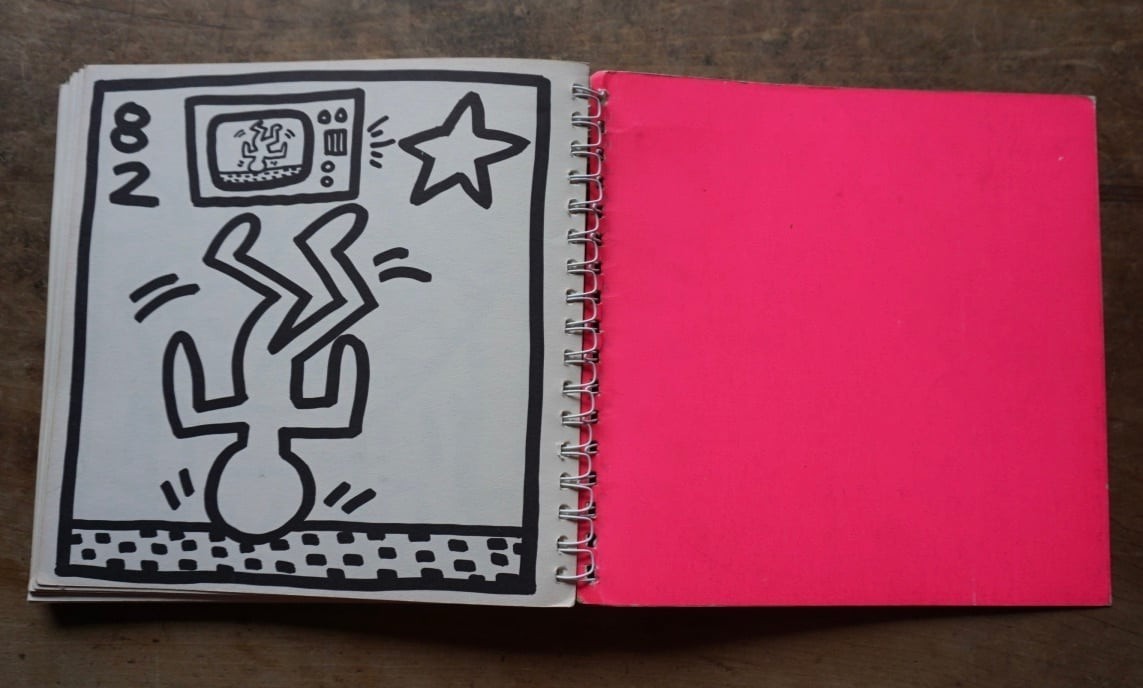 Keith Haring 1982 Tony Shafrazi Gallery Exhibition Catalog Limited 2000