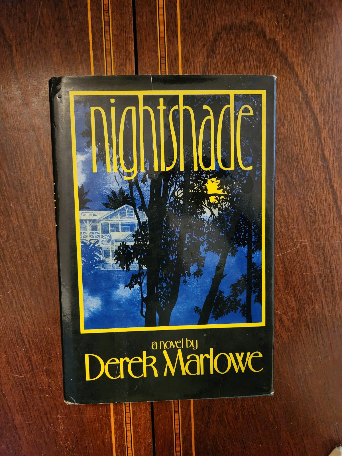 Nightshade Derek Marlowe 1976 1st U. S. Edition Hardcover in DJ