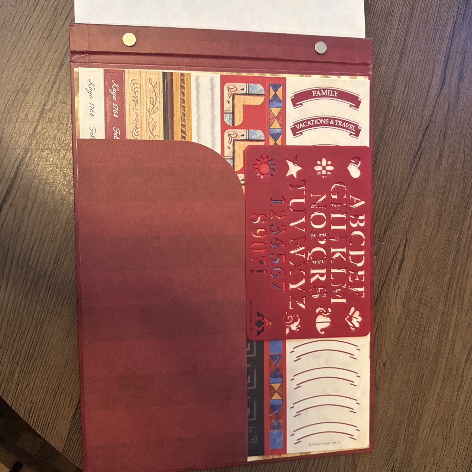 American Girl Memory Book – New – Hallmark – NOS- Keepsake Pocket