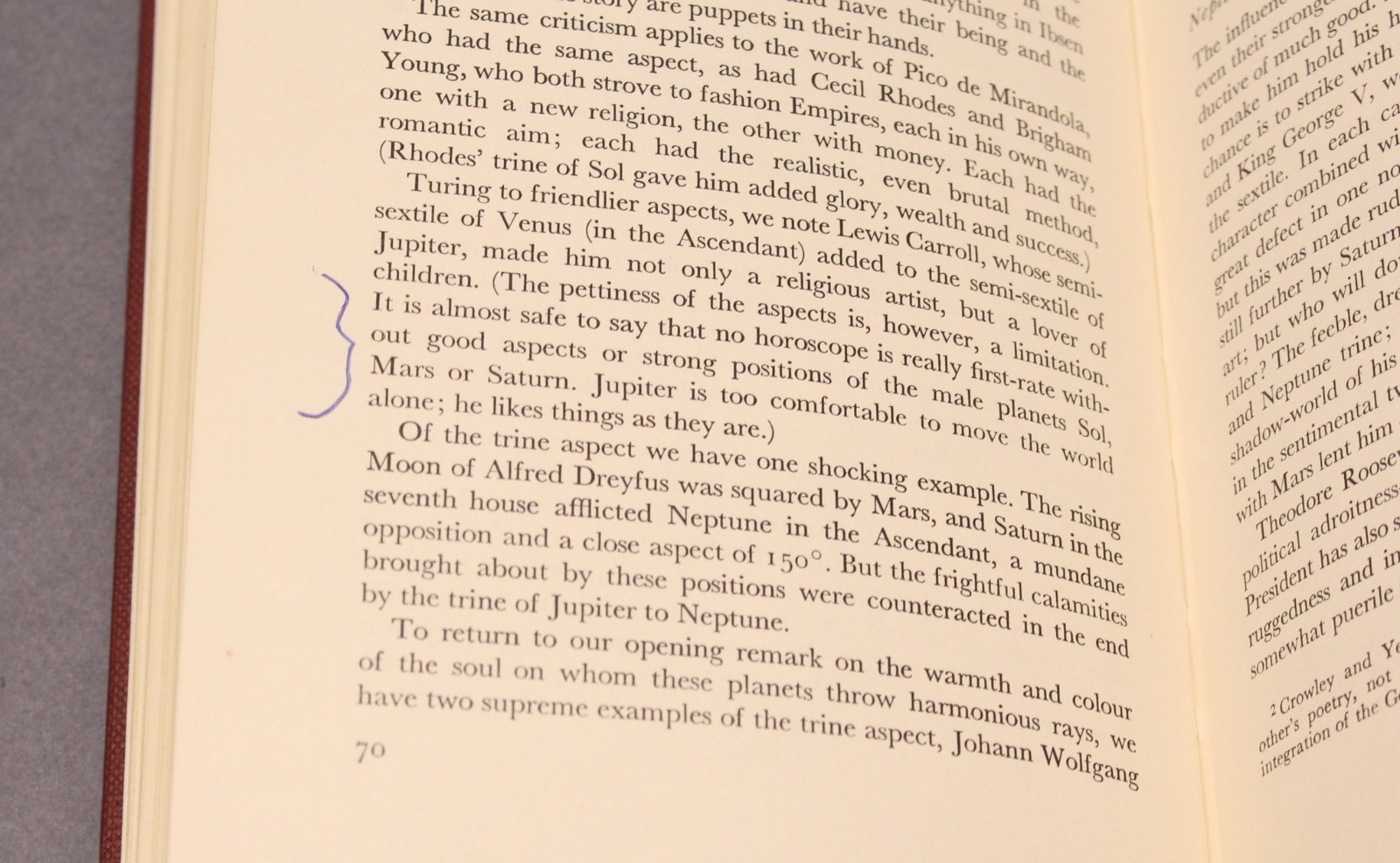 Aleister Crowley’s Astrology With A Study Of Neptune and Uranus 1974 HC