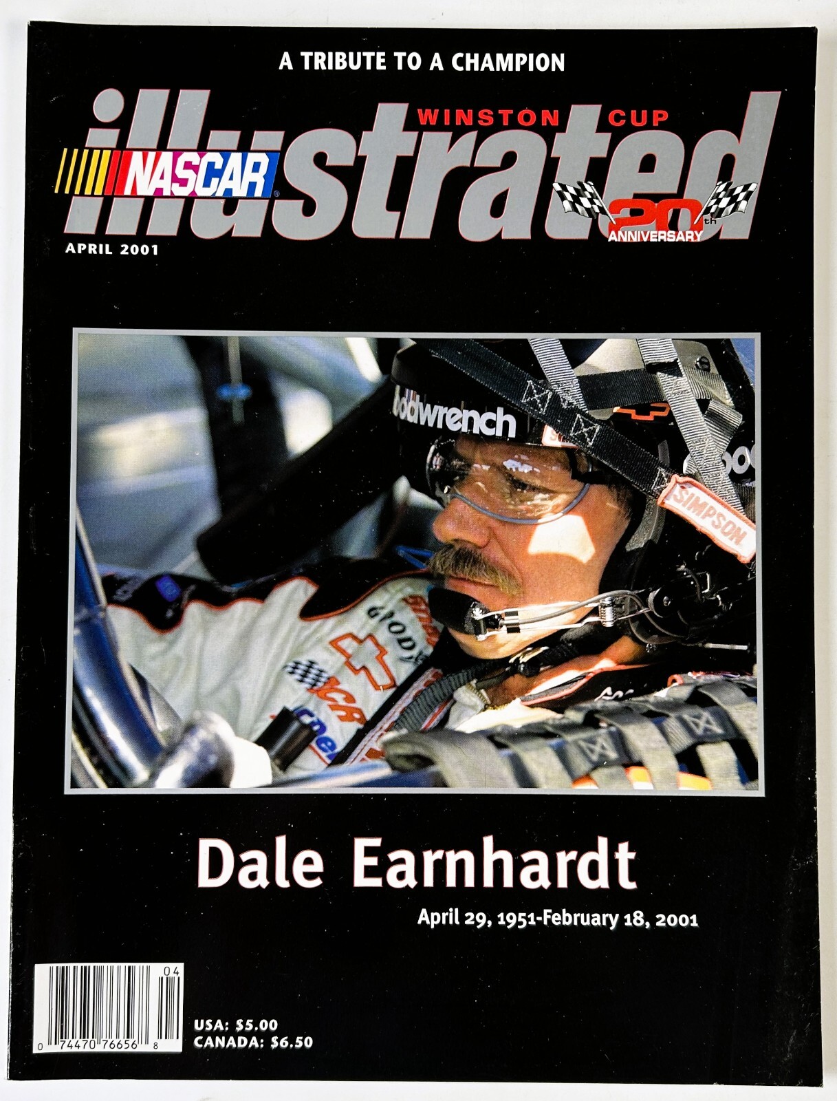 Lot of 12 Vintage Dale Earnhardt Tribute Magazines Various Publishers