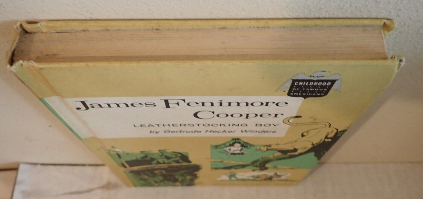 James Fenimore Cooper Leatherstocking Boy by Gertrude Hecker Winders – Hardcover
