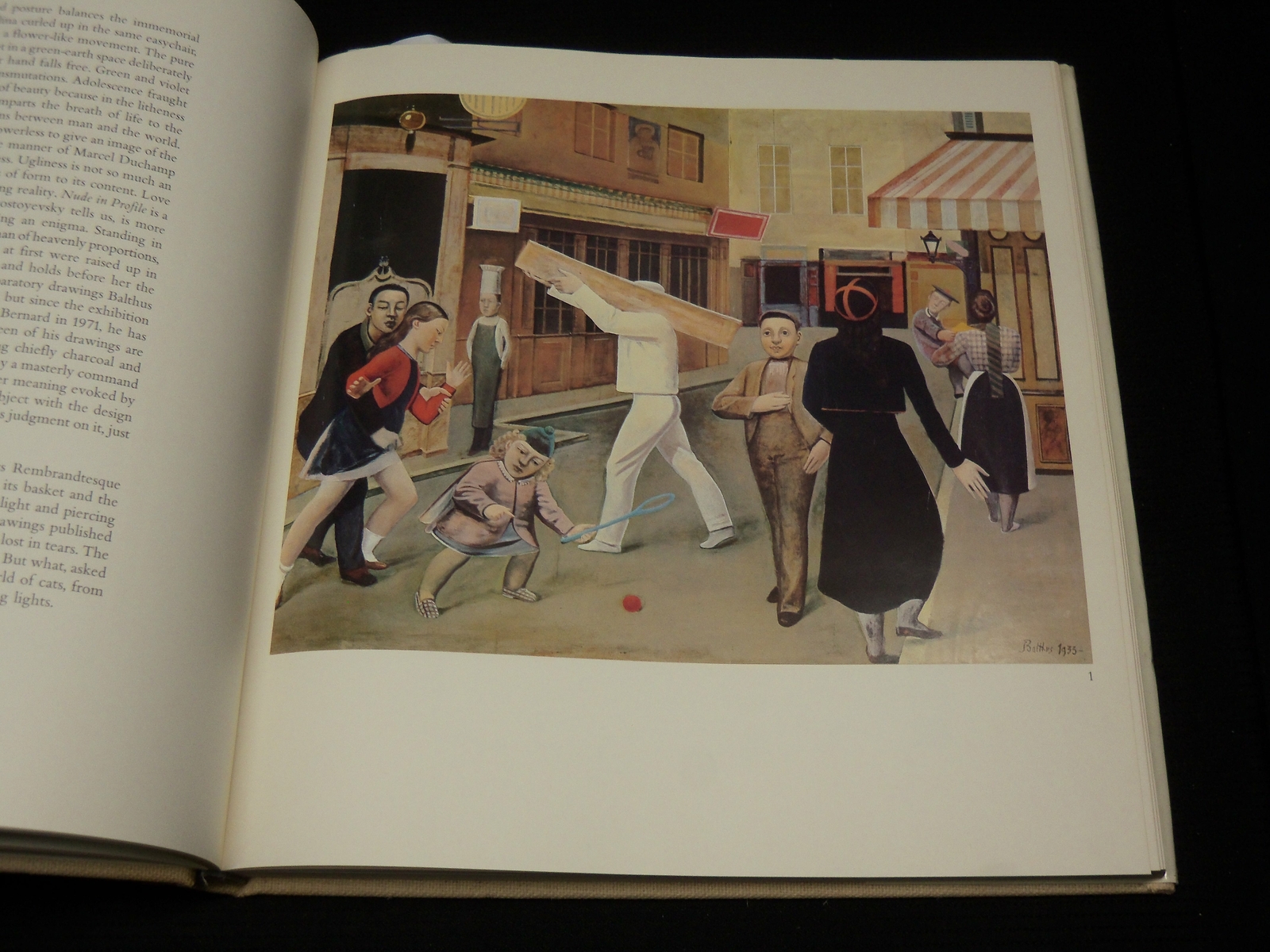 1979 BALTHUS HARDCOVER BOOK BY JEAN LEYMARIE – COLOR PAINTINGS – R 603A