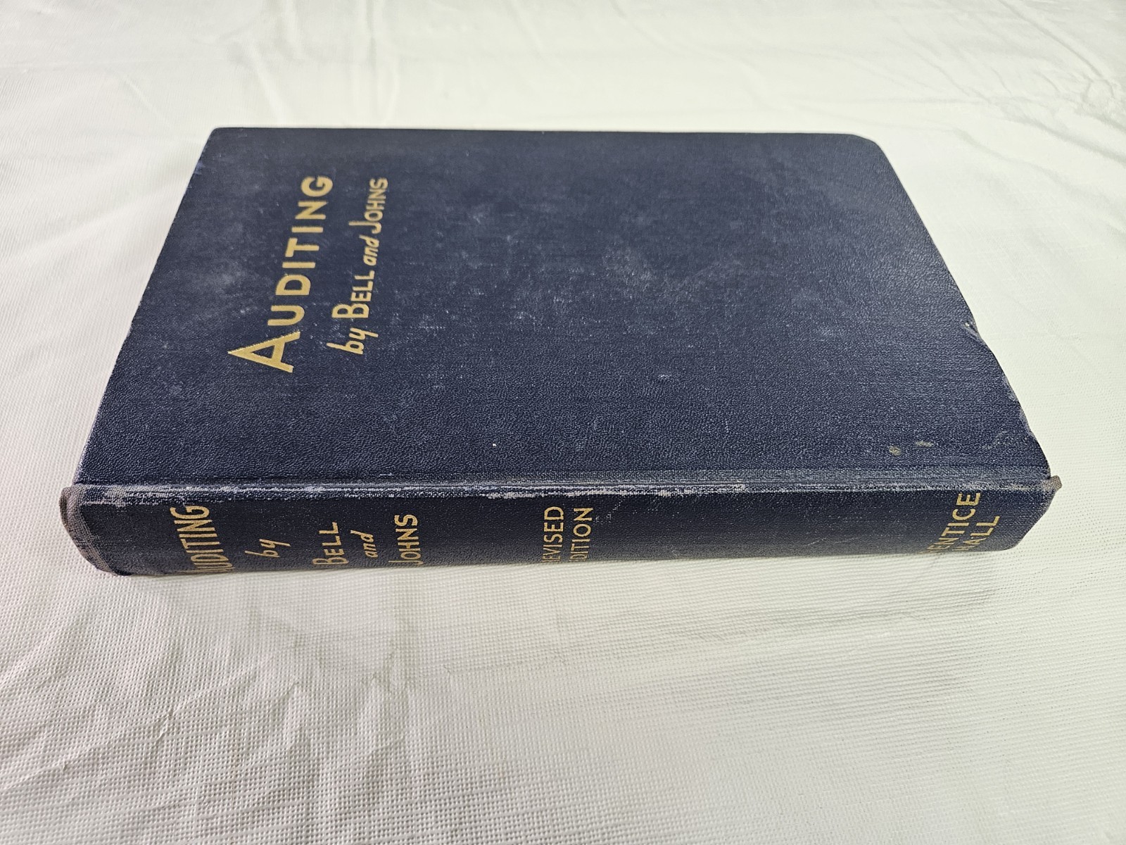 Vtg Auditing 1942 22d Revised Edition HC Bell Johns Accounting Bookkeeping