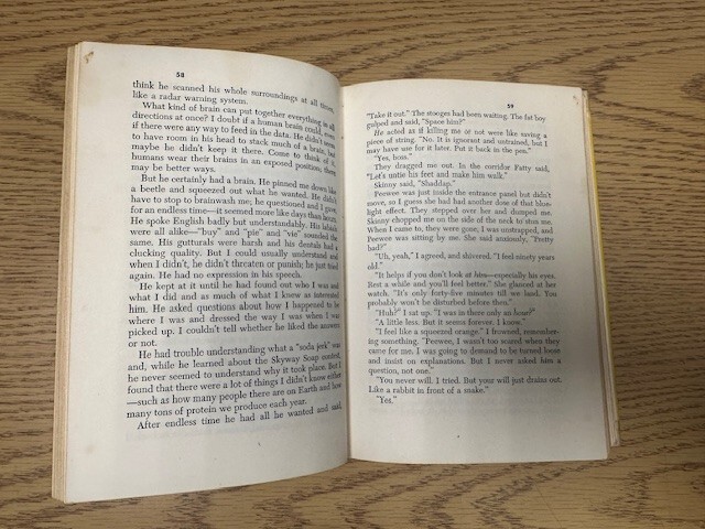 Robert A Heinlein HAVE SPACE SUIT—WILL TRAVEL 1st Ed 1958 Library Copy