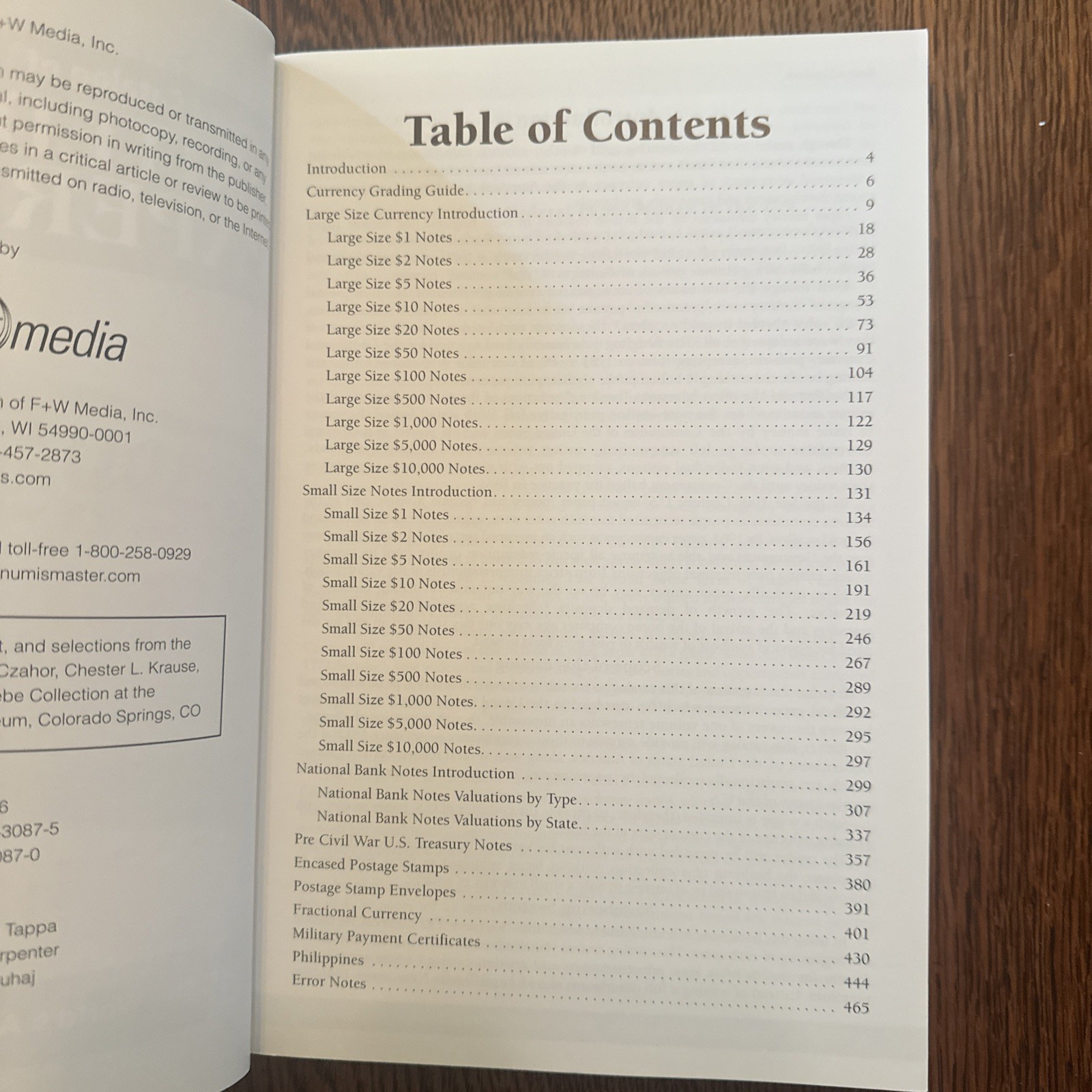 Standard Catalog of United States Paper Money by George S. Cuhaj 31st Edition