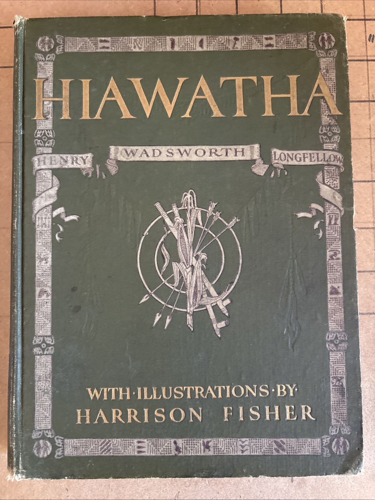 The Song Of Hiawatha by Henry Wadsworth Longfellow 1st,1st,Harrison Fisher Art
