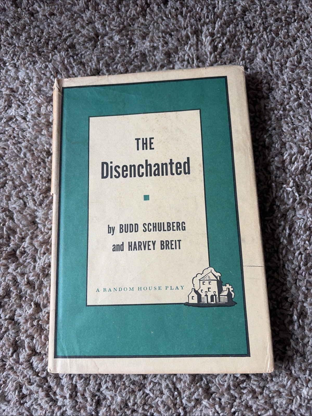 The Disenchanted Budd Schulberg Harvey Breit 1959 Fireside Theatre Hardcover