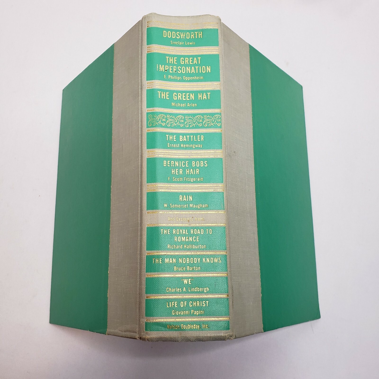 Nelson Doubleday Inc. Best In Books 1961 Teal Hardcover 10-in-1 Book