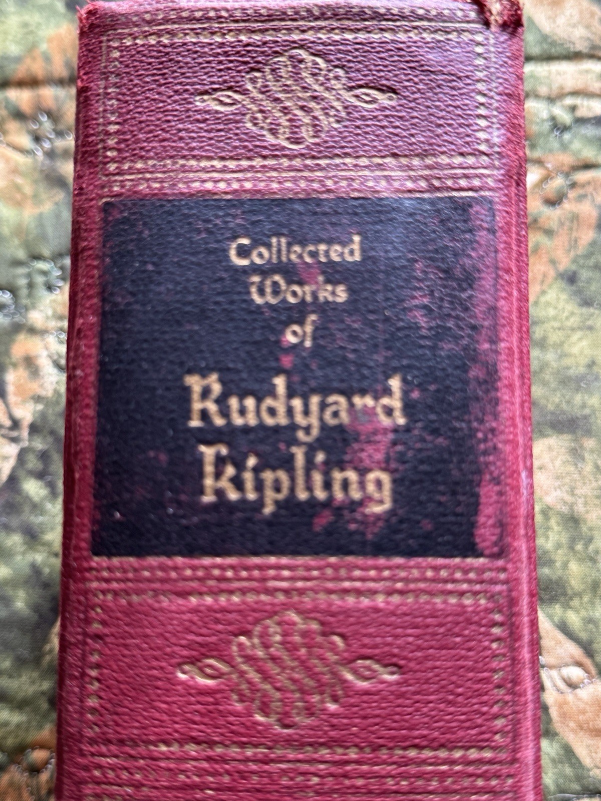 Kipling Collected Works | Walter J. Black | Red Cloth Torch Emboss | VG 1920s
