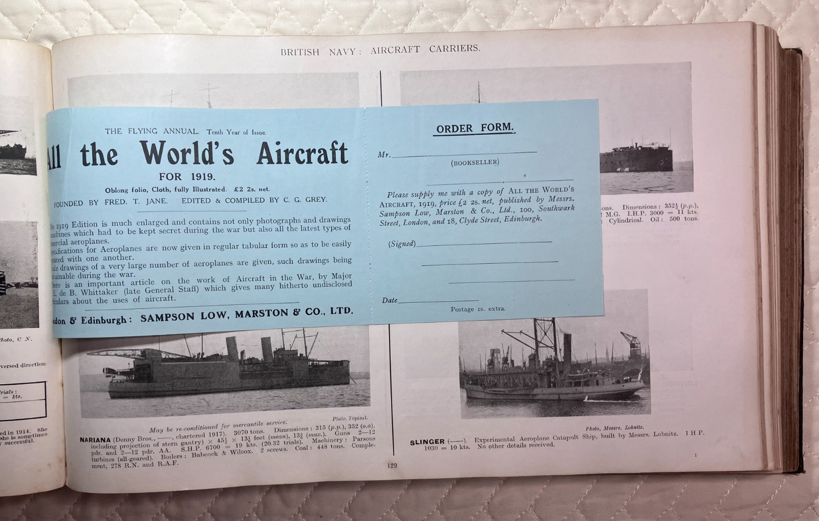 Jane’s Fighting Ships 1919