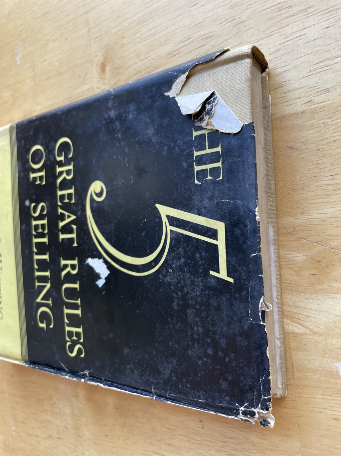 The 5 Great Rules Of Selling By Percy Whiting – Hardcover Dust Jacket – 1947
