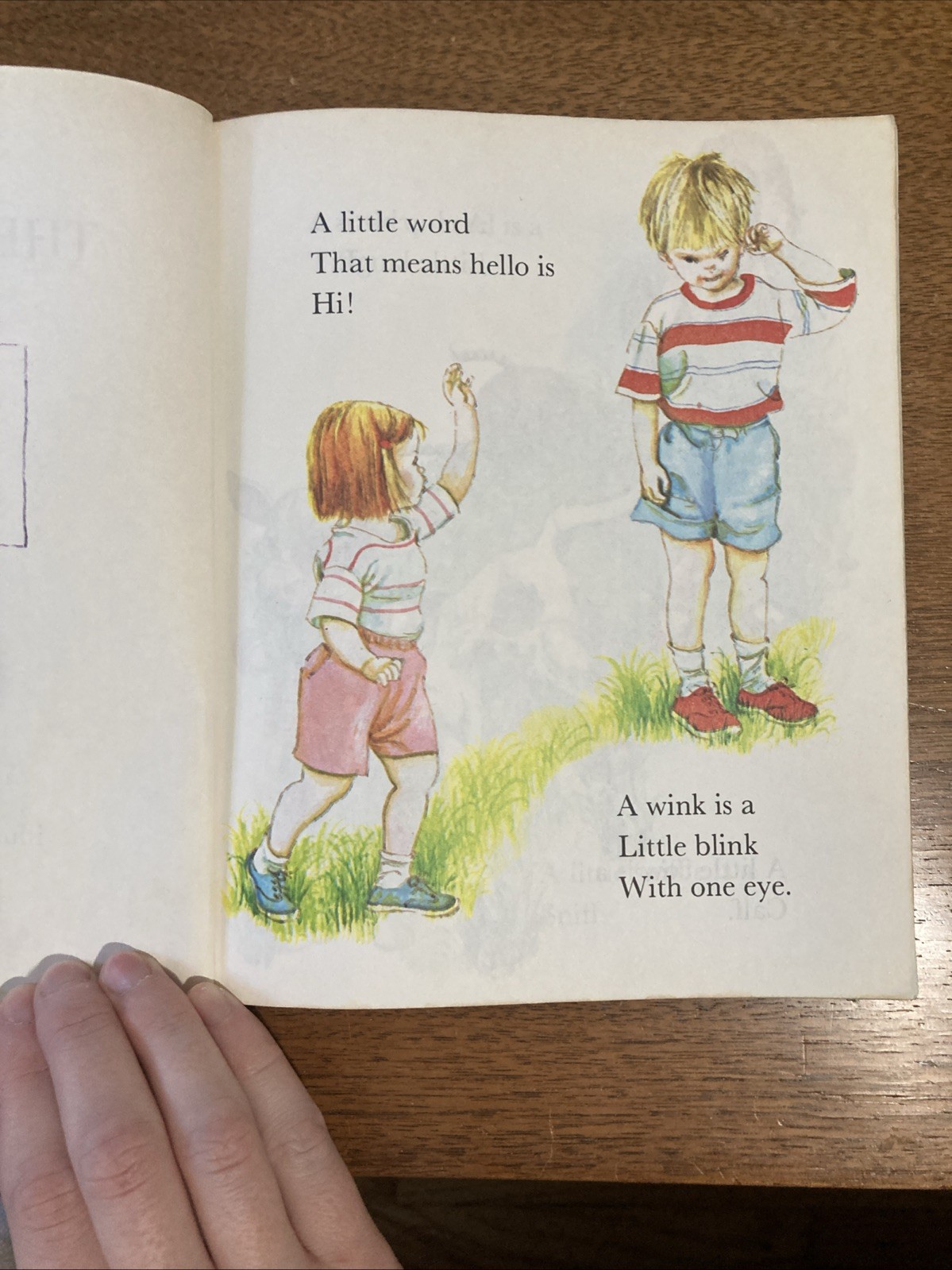 The Little Book Vintage Children’s Golden Book 8th Printing 1979 Eloise Wilkin
