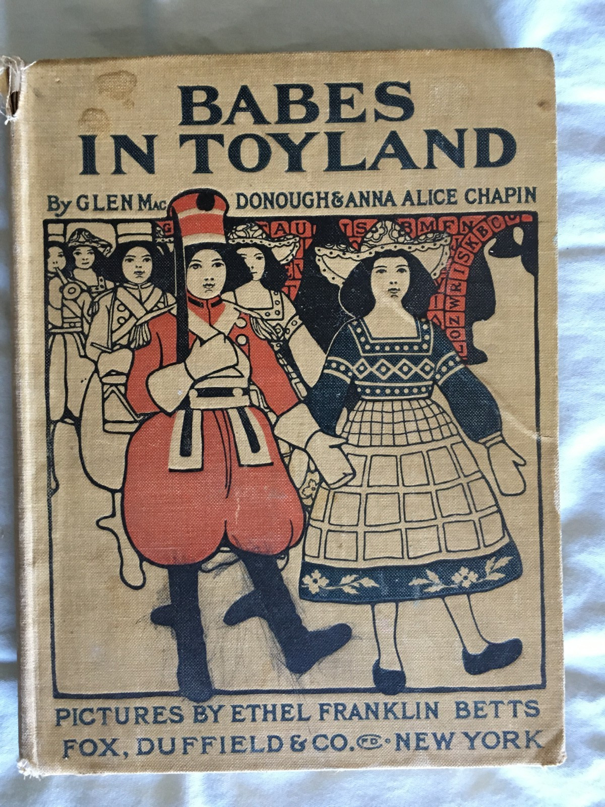 BABES IN TOYLAND GLEN MAC DONOUGH ETHEL FRANKLIN BETTS 1904 FOX DUFFIELD