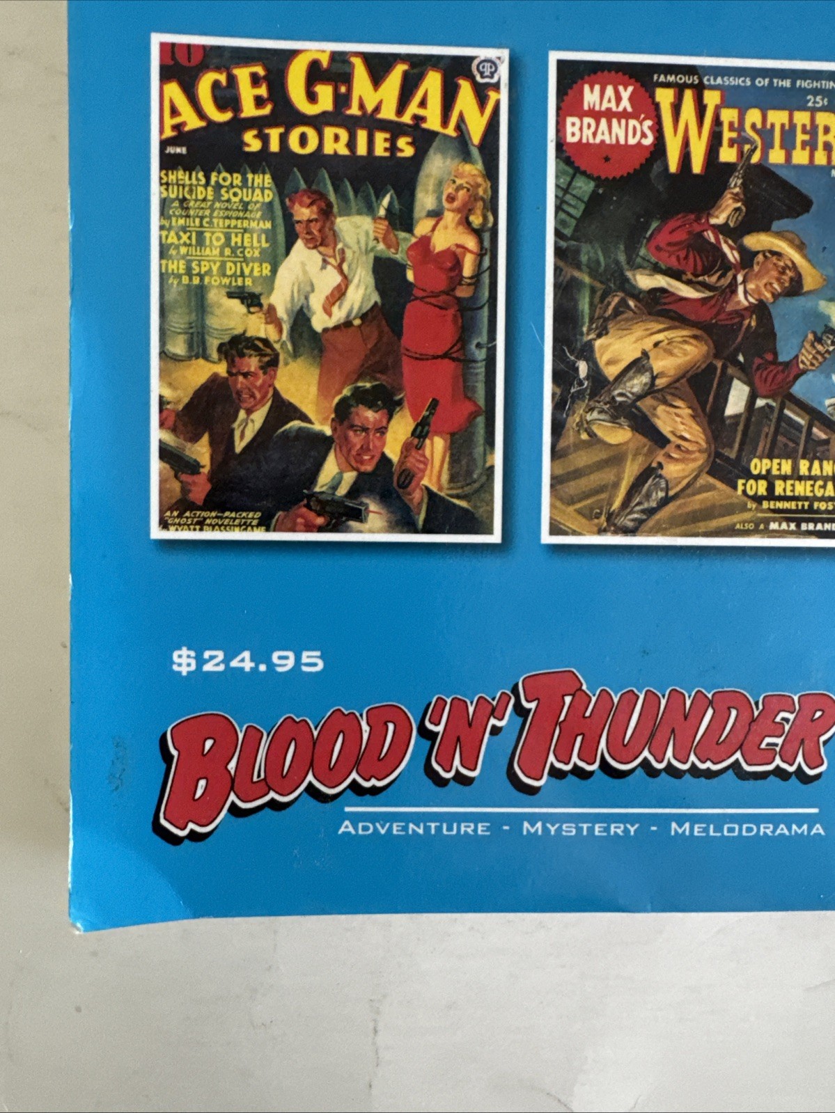 New ~ Blood ’n‘ Thunder Presents 4: Pulpourri Flynn’s weekly Detective Fic ~ TPB
